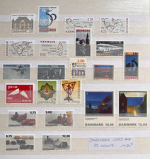 TIMBRES DANEMARK 1995 22 VALEURS NEUFS ** MNH