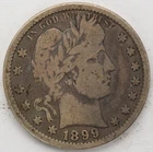 1899 O VG Barber Quarter