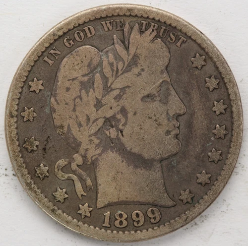 1899 O VG Barber Quarter