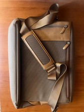 borsa porta pc Piquadro Marrone Pelle Nylon