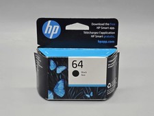 HP 64 Black Original Ink Cartridge N9J90AN Brand New Exp Oct 2027
