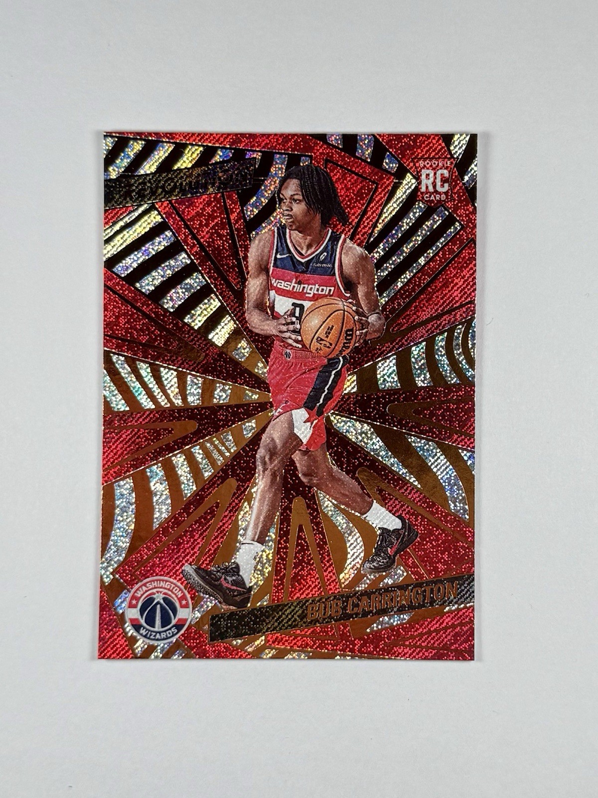 2024-25 Panini Revolution - Rookies Bub Carrington #121 (RC)