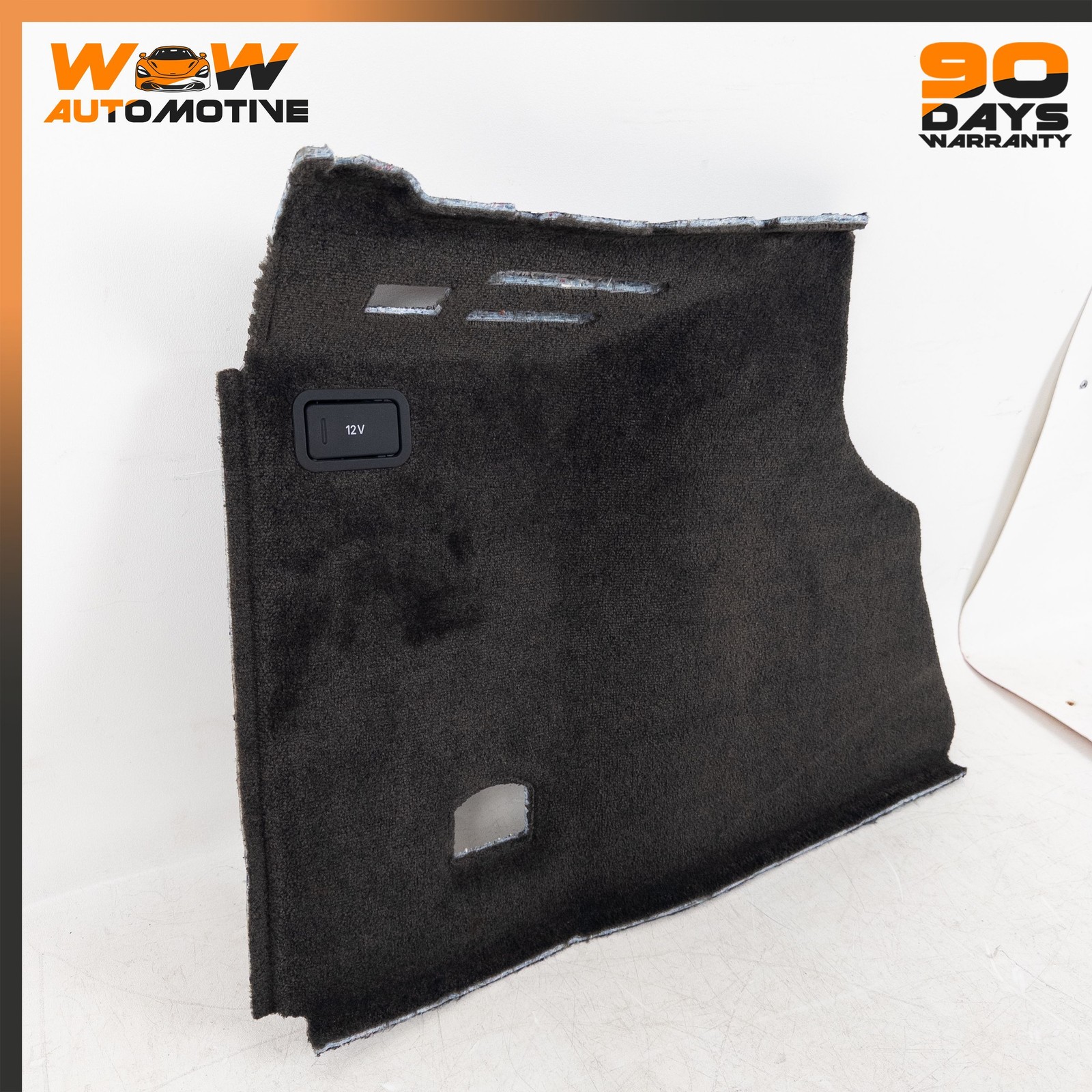 04-10 BENTLEY CONTINENTAL GT REAR LEFT TRUNK TAILGATE LINER CARPET PANEL OEM