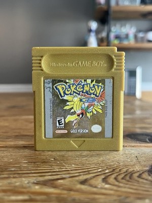 Pokémon Gold Version Nintendo Game Boy Color Authentic NEW SAVE BATTERY    
