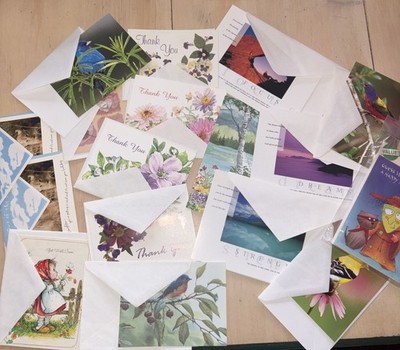 Vtg HALLMARK & Others CARDS Lot Of Greeting Cards w Envelopes Multiple Occasions