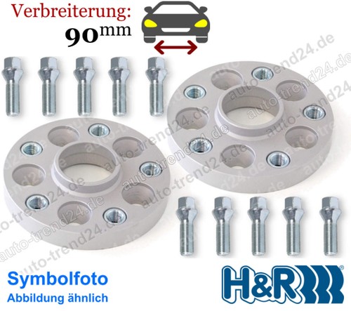 HR TRAK+ Spurverbreiterung DRA 90mm/Achse für BMW X5 E53, Bj. 2000-2006 - Bild 1 von 12