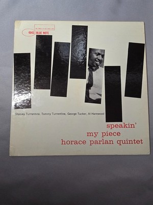 HORACE PARLAN Speakin' My Piece BLUE NOTE BLP 4043 MONO DG RVG EAR ORIG 1960