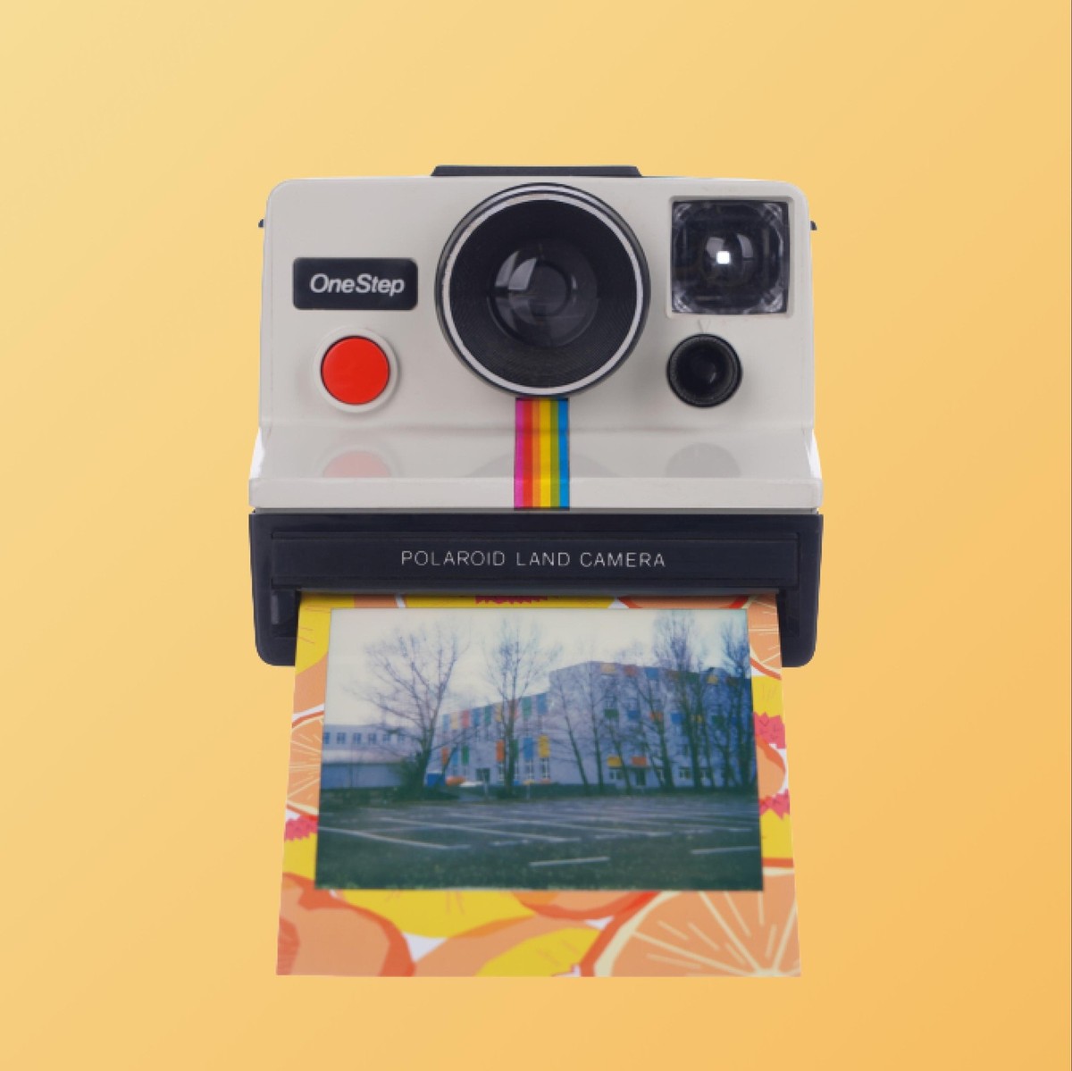 Polaroid land camera white vintage instant film camera classic sx-70  series