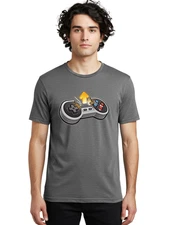 Game-Controller-3 Mens Graphic Tee, 100% Cotton, Casual Summer Wear