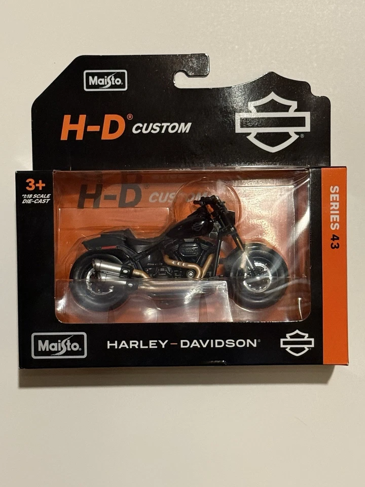 Juego de 4 Harley Davidson Die-Cast escala 1:18 Foto 4 de 4