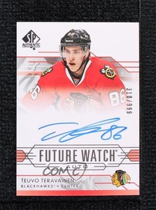 2014-15 SP Authentic Future Watch /999 Teuvo Teravainen #284 Rookie Auto RC