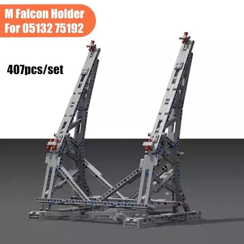 MOC-75192 UCS Set | Vertical Display Stand Compatible with  Millennium Falcon