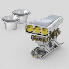 125 Scale Resin 3d Chevy 427 Tunnel Ram Upgrade 125 Scale Resin 3d Chevy 427 Tunnel Ram Upgrade