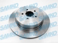 Samko 2X Bremsscheibe Hinten BelüFtet Passend FüR Subaru Impreza Stufenheck Gd