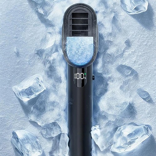Ventilador pequeño de mano USB Turbo Ice Pack carga escritorio mini ventilador portátil // P2D1 - Imagen 17 de 21