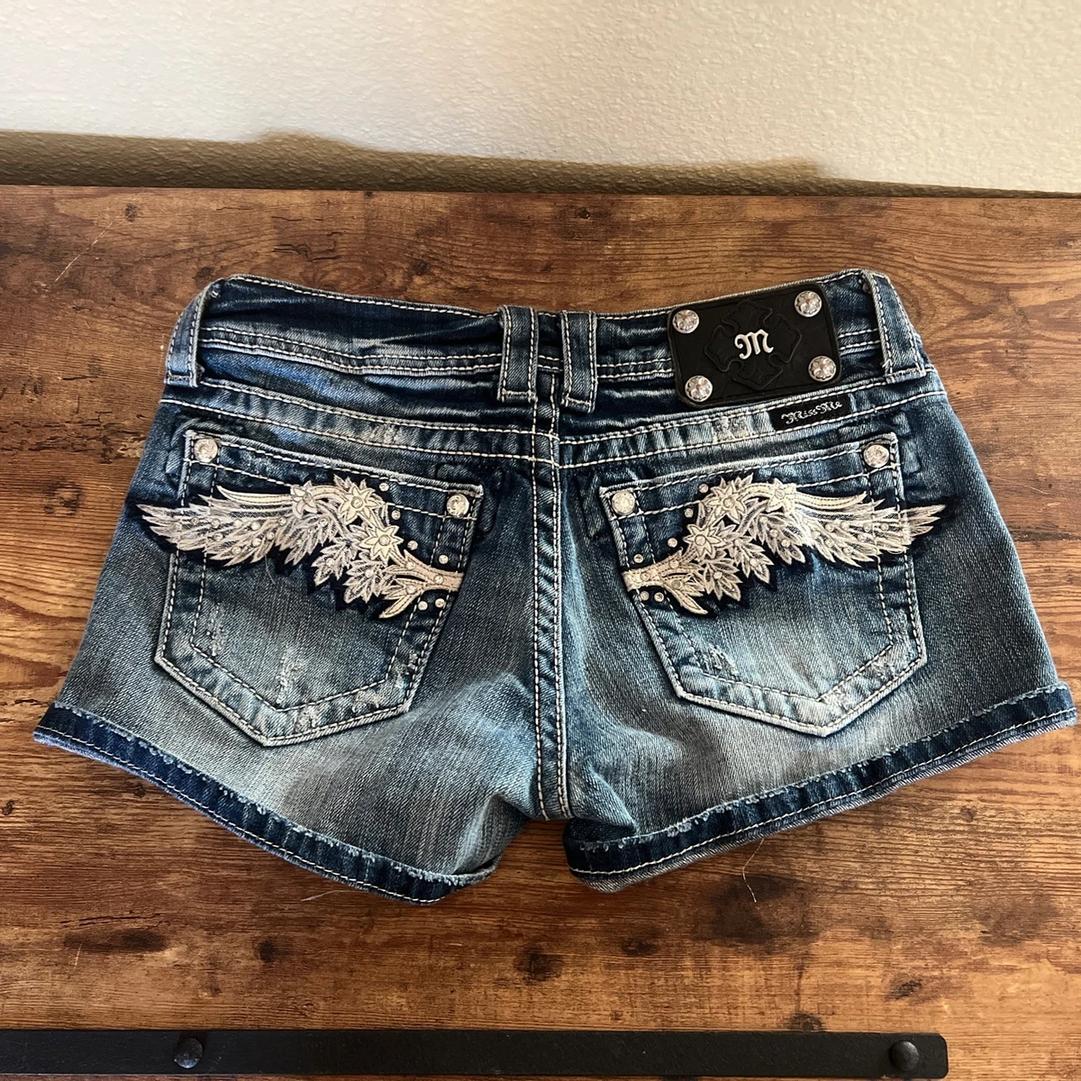 Miss Me Denim Low (6.5-8.5 in) Rise Shorts for Women for sale | eBay