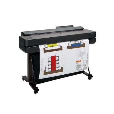 HP DesignJet T650 Large Format 24-Inch Plotter Printer, (5HB08T)