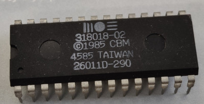 MOS 318018-02 Taiwan - Commodore 64C Kernal ROM - CBM 1985 - seltene Variante