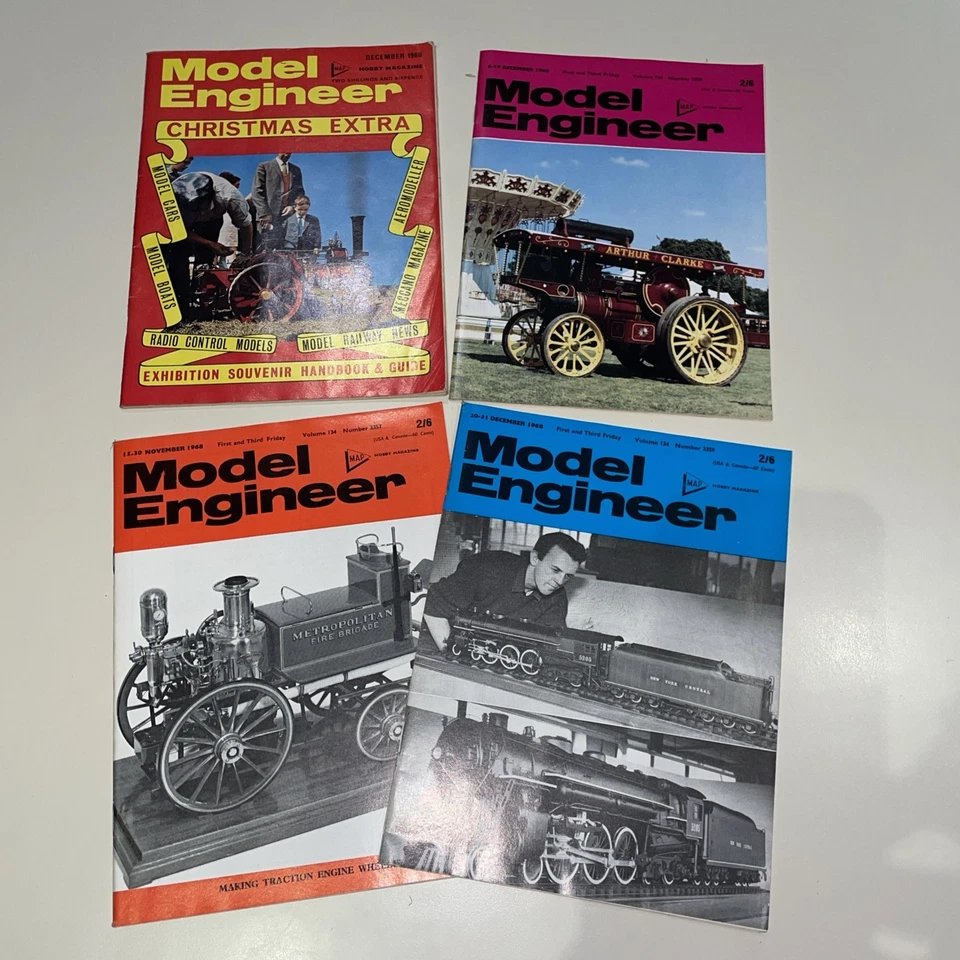 Model Engineer hobby vintage Magazines Vol 134 1968 Collection job Lot Set - Image 2 of 3