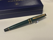 Waterman Expert 1 Füllfederhalter Grün GT Fein / Fountain Pen Green GT Fine