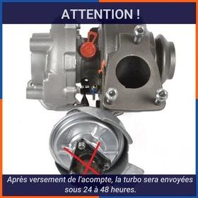 Turbolader für Citroën, Fiat, Lancia, Peugeot 2.0 HDI 136PS | 0375L7, 0375T2