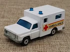 MATCHBOX No 41 Superfast Ambulance Opening Doors White Rare Huge Label Lesney