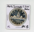 1959 Canada Silver Dollar - Proof Like