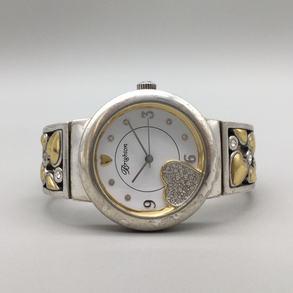 Brighton Gramercy Park Watch Womens 35mm Crystal Hearts Two  display picture 2