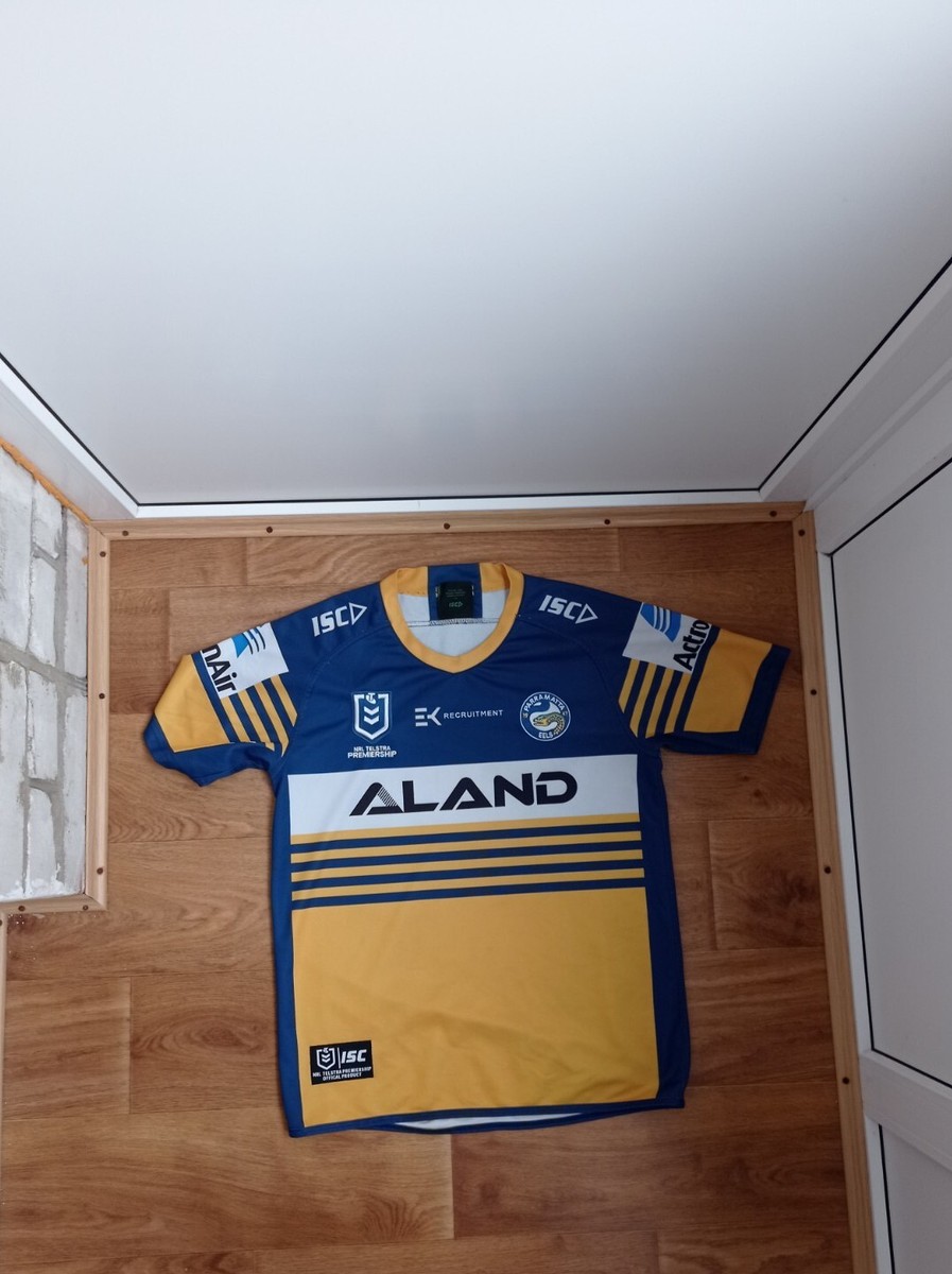 ラグビー パラマタ・イールズ ユニフォーム NRL PARRAMATTA EELS RUGBY LEAGUE SHIRT JERSEY ISC SIZE M