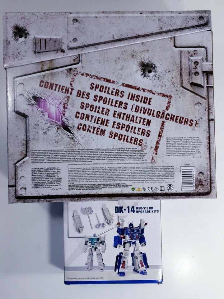 Transformers Netflix War For Cybertron Ultra Magnus and DNA Add On Kit New MISB  - Image 2 of 4