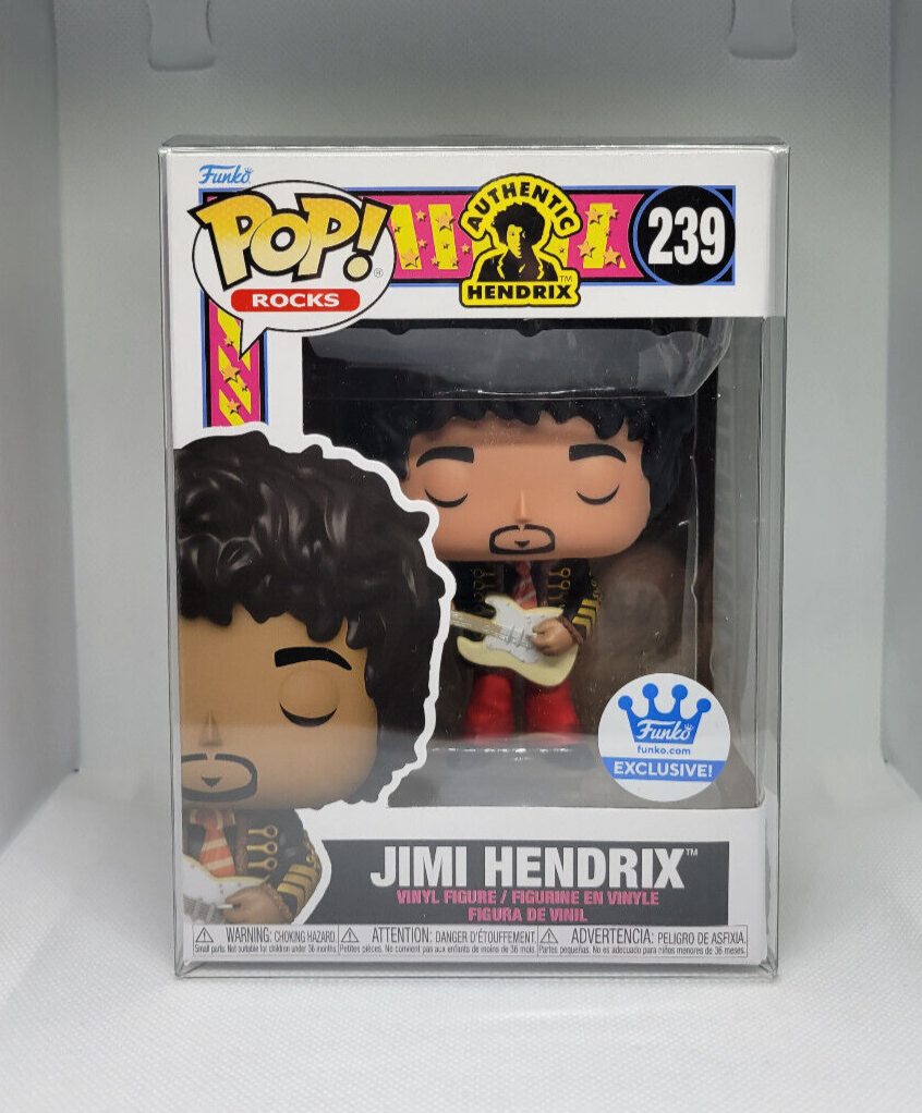 FUNKO POP! JIMI HEDRIX #239 ROCKS VINYL FIGURE FUNKO EXCLUSIVE W