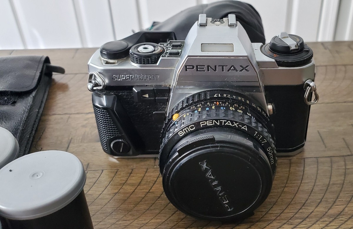 Pentax Super Program 35mm SLR Camera + SMC 1:1.7 50mm Pentax
