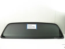 Fits 2005-2023 Toyota Tacoma  Rear Window Back Glass Stationary Dark Tinted