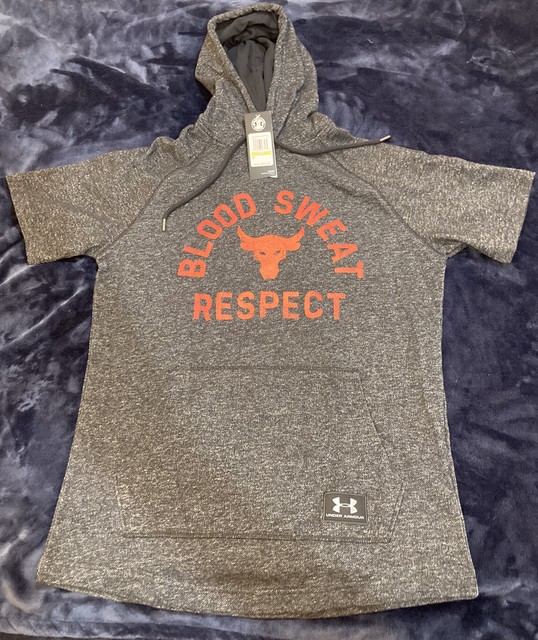 Under Armour UA Project Rock Blood Sweat Respect Hoodie Fitness 2xl 1326409 for sale online | eBay