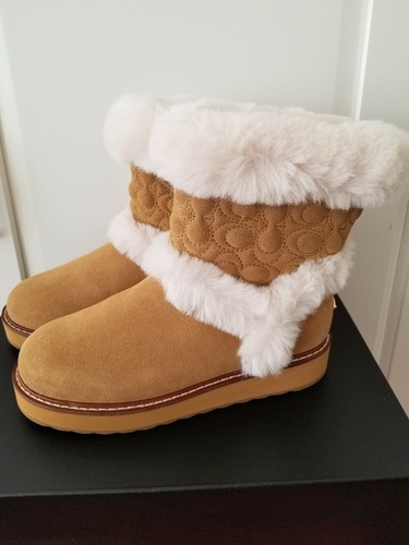Coach Izzie Signature Suede Fg4597 