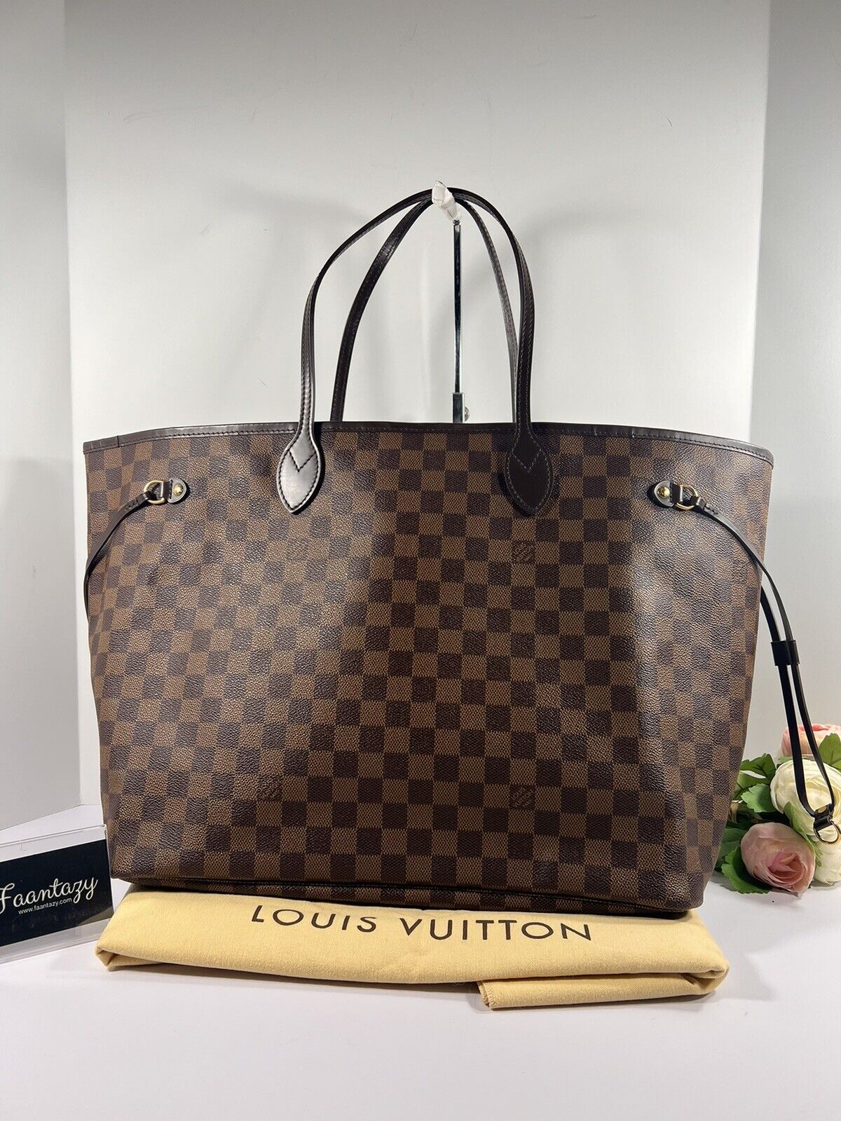 Louis Vuitton Neverfull Damier Ebene GM at l'Étoile Luxury Vintage