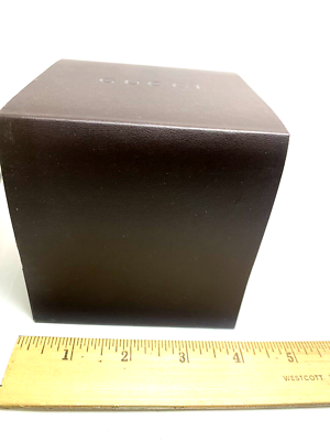 Gucci Watch Box Presentation Brown Cardboard Display Gift  display picture 3