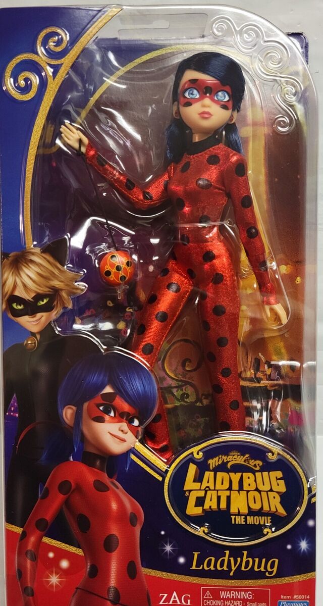 Miraculous Ladybug The Movie Ladybug and Cat Noir Dolls Review