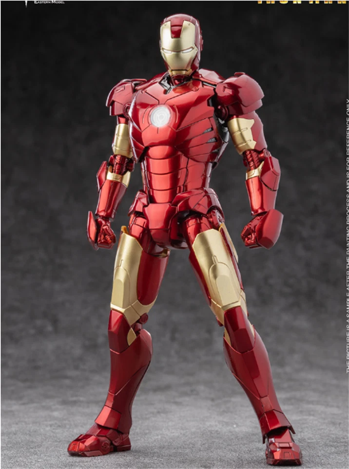 Morstorm E-MODEL 1/9 Scale IRON MAN MARK III MK3 Plastic Model Kit Deluxe Ver. - Image 3 of 4