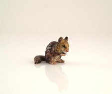 NEW OLD STOCK Franz Bergmann Vienna Tiny CHIPMUNK Squirrel Cold Painted Bronze