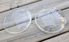 2 Used 1935-37 Ford Twolite Headlight Lens Pair 71122 7 78 1887107