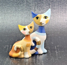 Lia Et Nino Rosina Wachtmeister Miniatures Cats Goebel Figures Porcelain