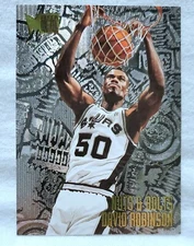 1995-96 Fleer Metal #217 David Robinson San Antonio Spurs Card For Sale