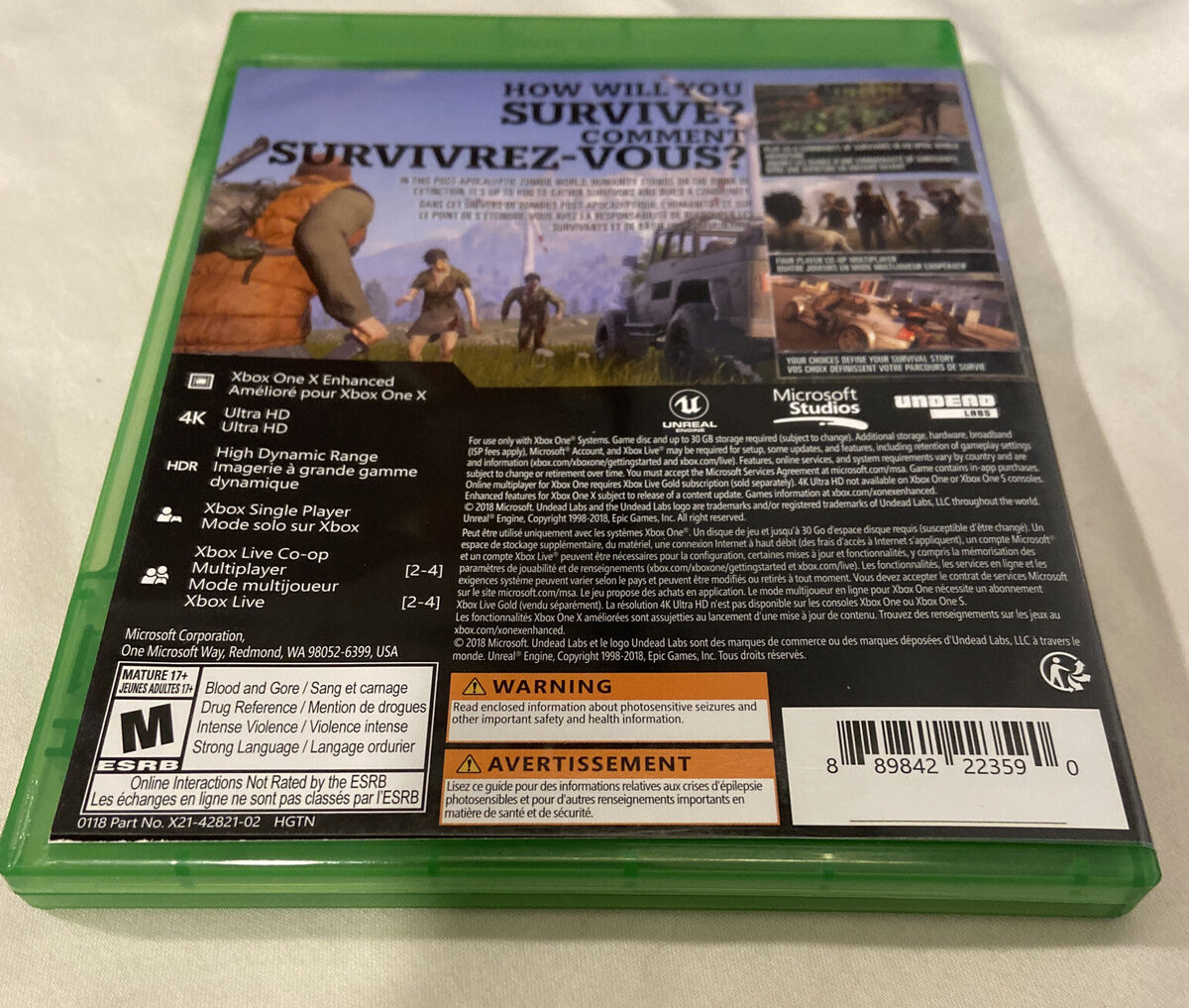 State of Decay 2: Ultimate Edition, Microsoft, Xbox One, 889842320411 