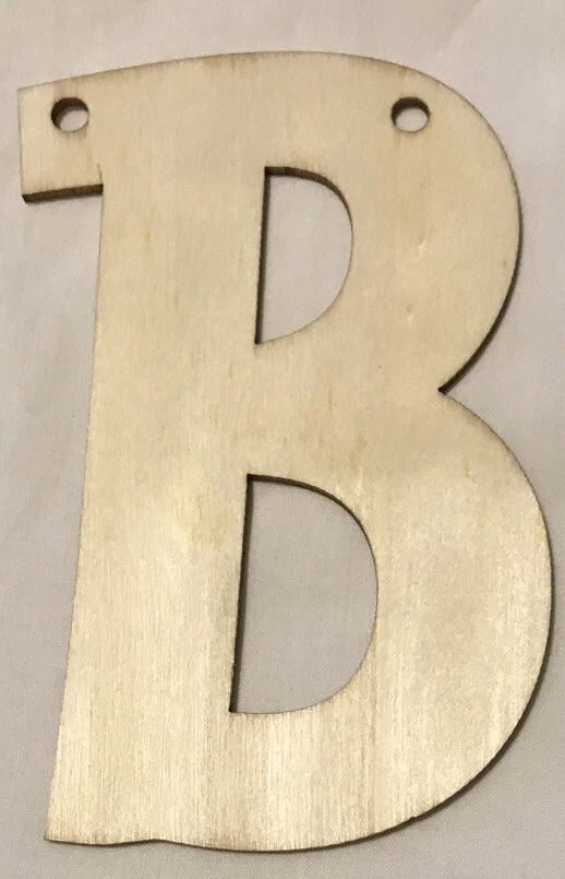 Banner de madeira para chá de bebê, guirlanda para chá de bebê, decoração suspensa - Imagem 4 de 4