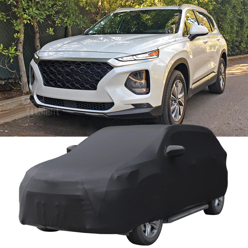 For Dodge Durango Indoor Car Cover Stretch Satin Scratch Dust Resistant Protect - Image 2 of 4