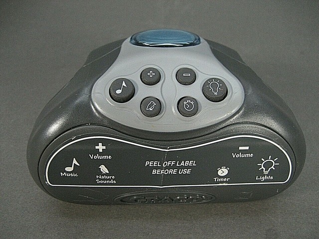 Graco Pack N Play Gray Soother ClipOn Music Box Sound Machine Night