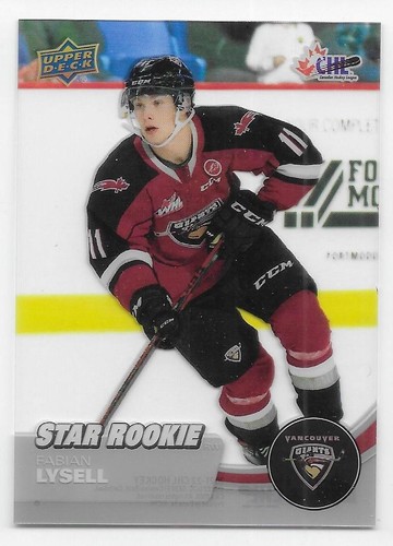 21/22 UPPER DECK CHL CLEAR CUT PARALLEL Hockey (#301-400) U-Pick From List - Picture 12 of 22