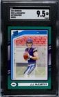 2024 Donruss JJ McCarthy Green Auto SGC 9.5 Rookie Card #303 Minnesota Vikings