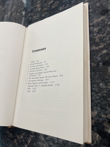 C.C. Slaughter Rancher, Banker, Baptist David J. Murrah 1981 Hardcover - Picture 6 of 12